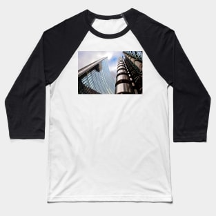 Lloyds And Willis Building London England Baseball T-Shirt